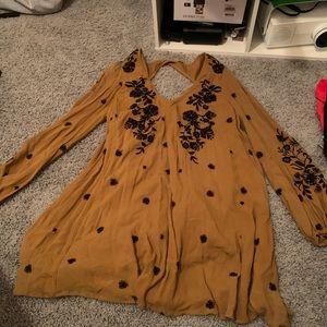 Free people long sleeve dress